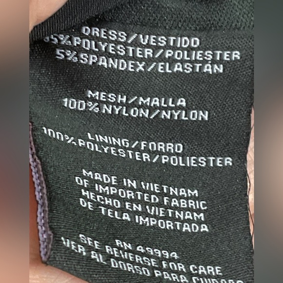 R&M Richards Black 3/4” Sleeve Sequin Dress - Picture 13 of 14